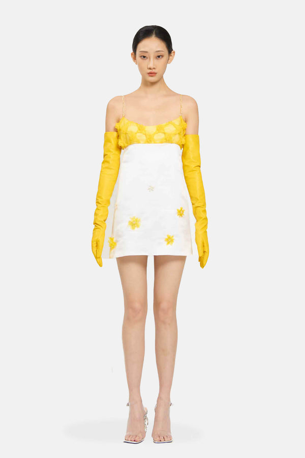 Handmade smcked A-line dress